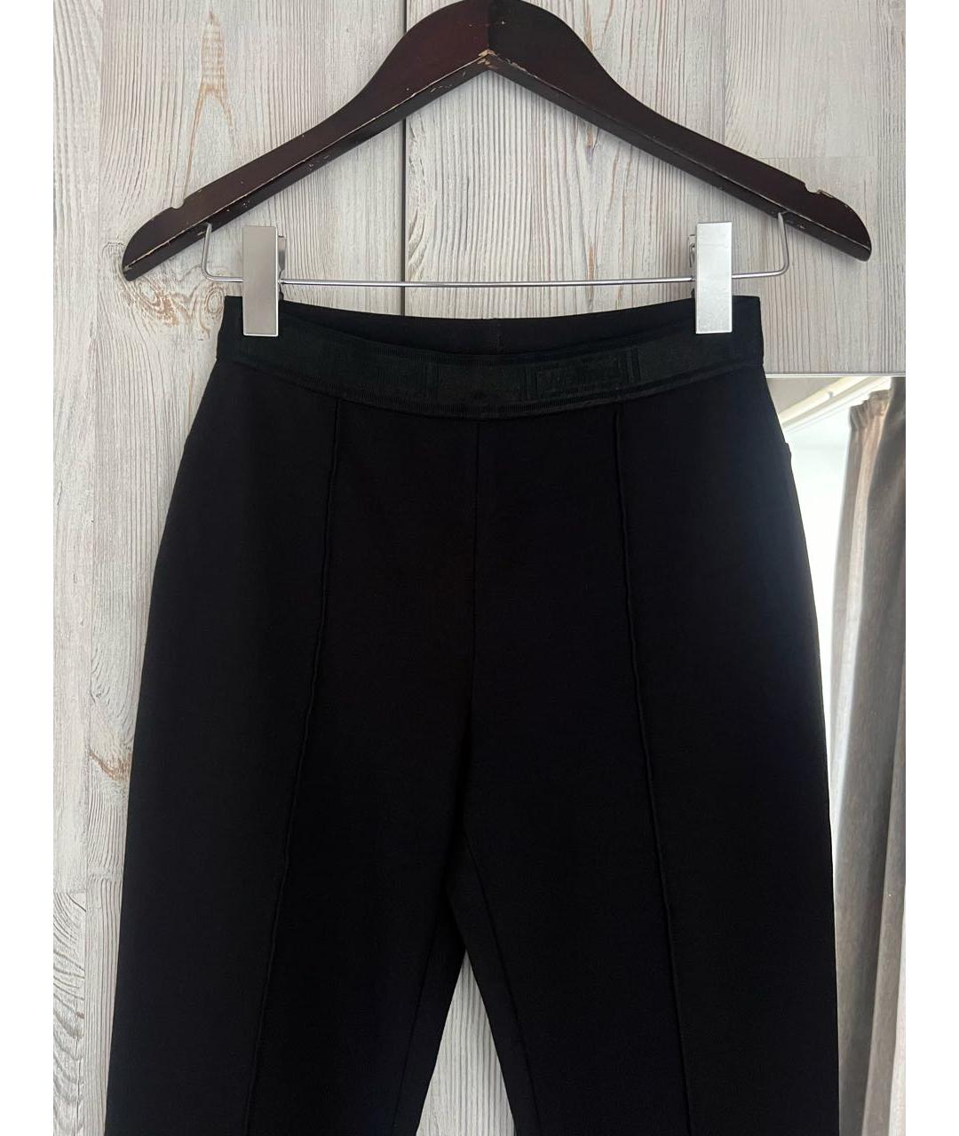 WOLFORD Черные вискозные брюки узкие, фото 6