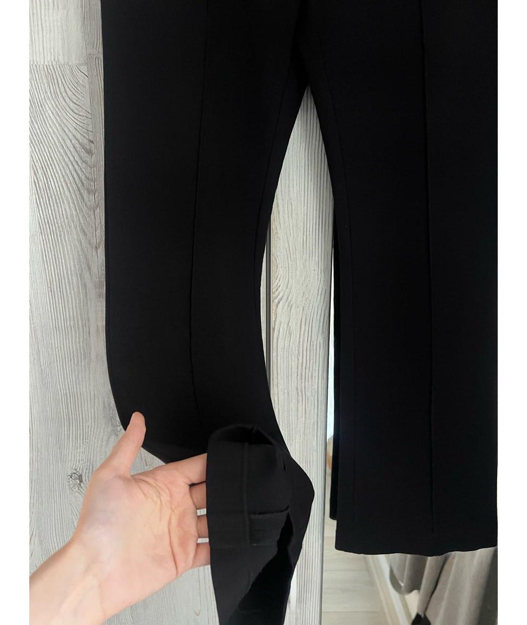 WOLFORD Черные вискозные брюки узкие, фото 4