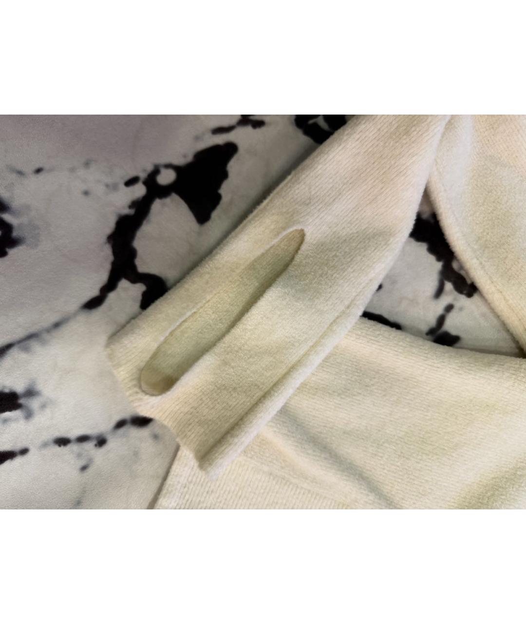 JACQUEMUS Бежевый вискозный кардиган, фото 3