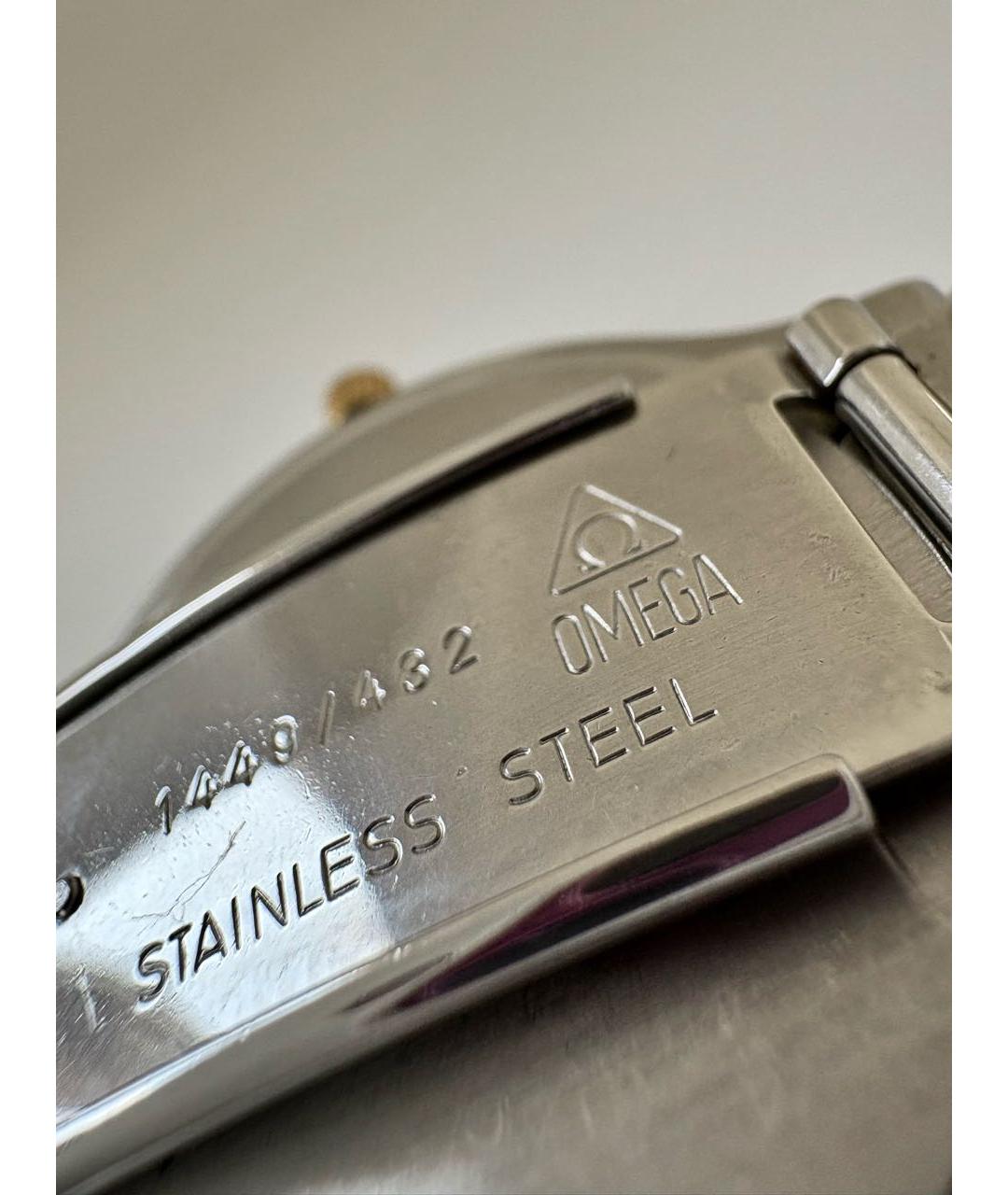 OMEGA Темно-синие часы, фото 5