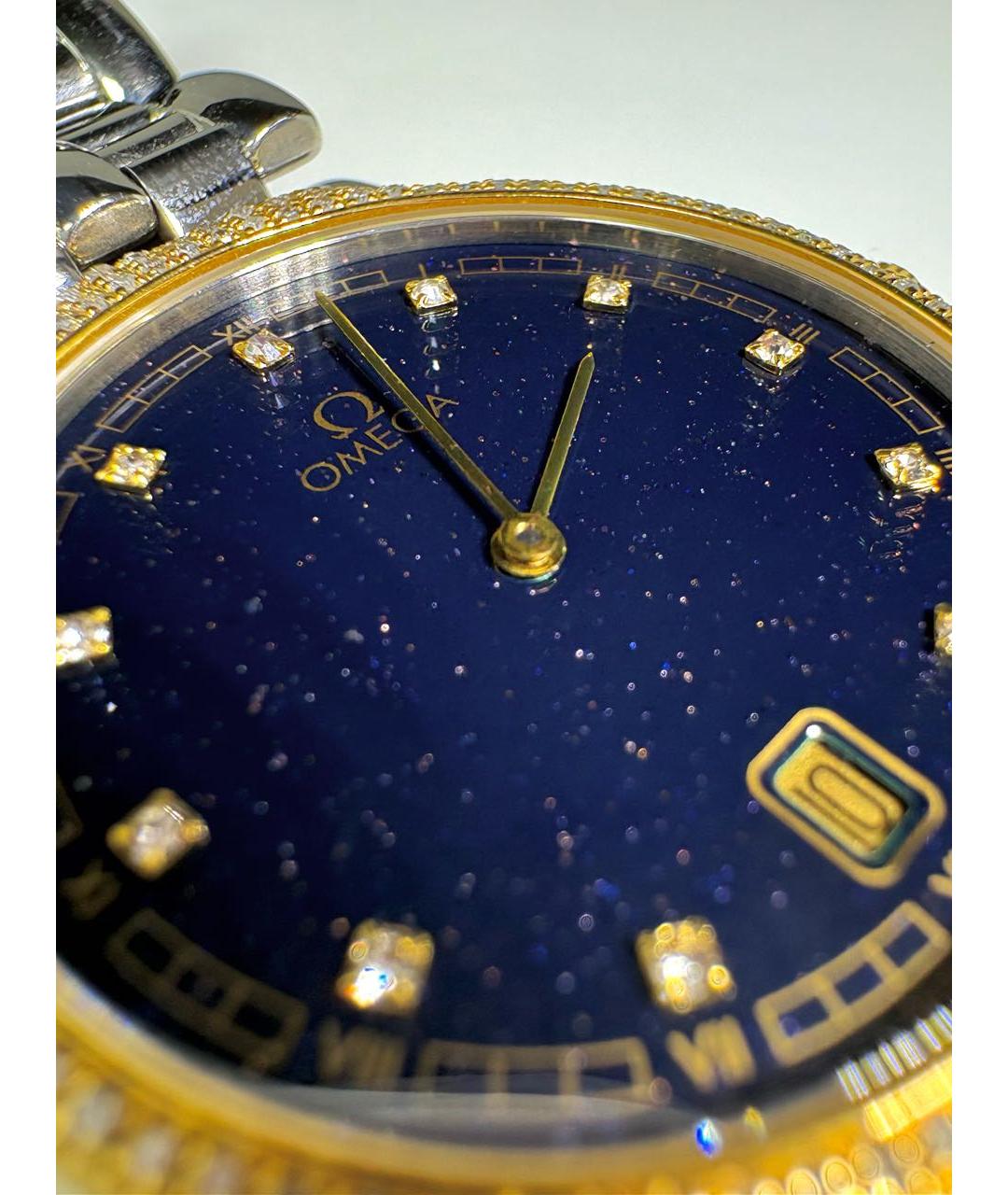 OMEGA Темно-синие часы, фото 8