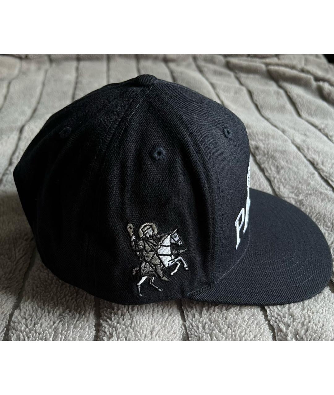 PALACE Темно-синяя хлопковая кепка/бейсболка, фото 2