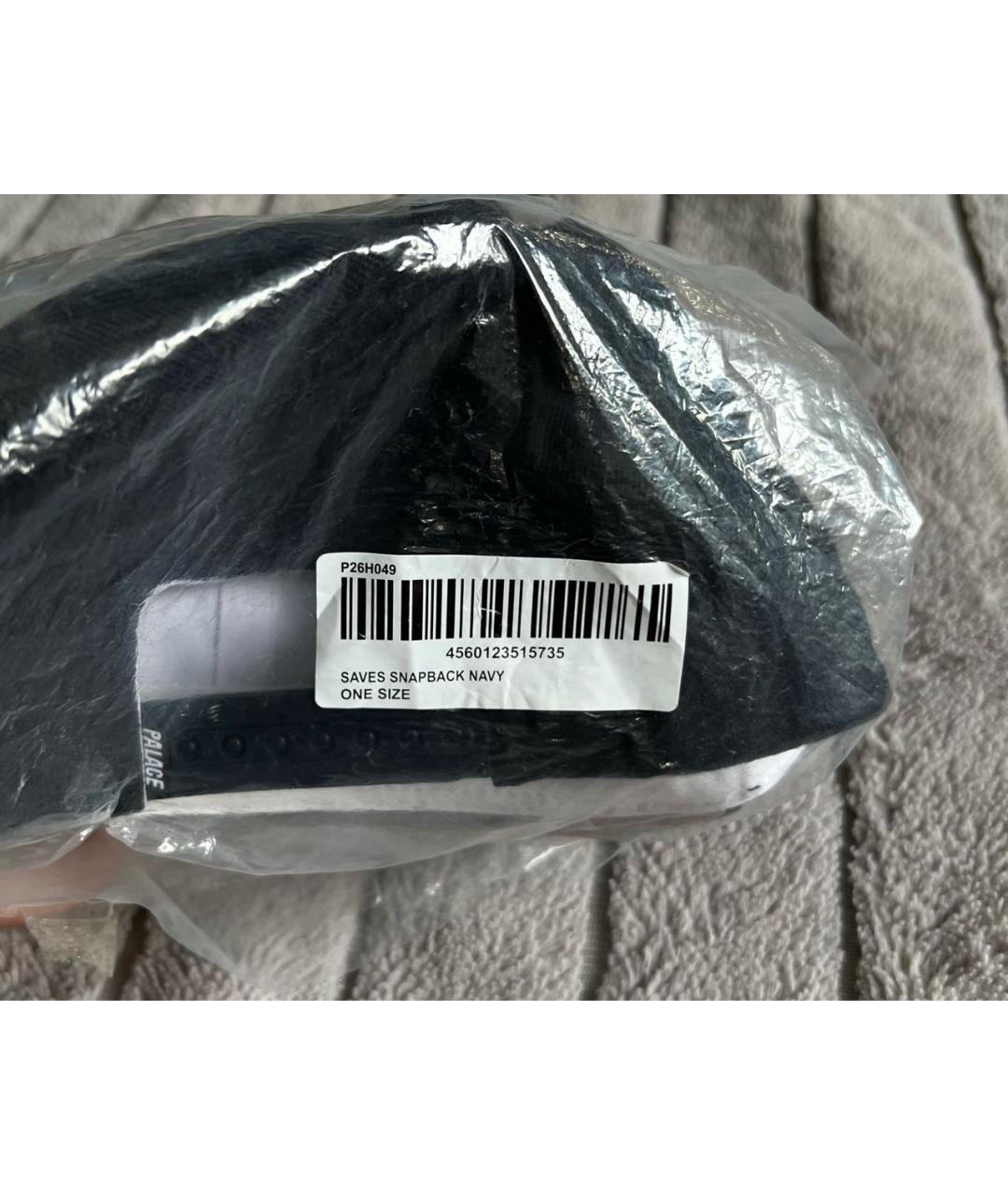 PALACE Темно-синяя хлопковая кепка/бейсболка, фото 6
