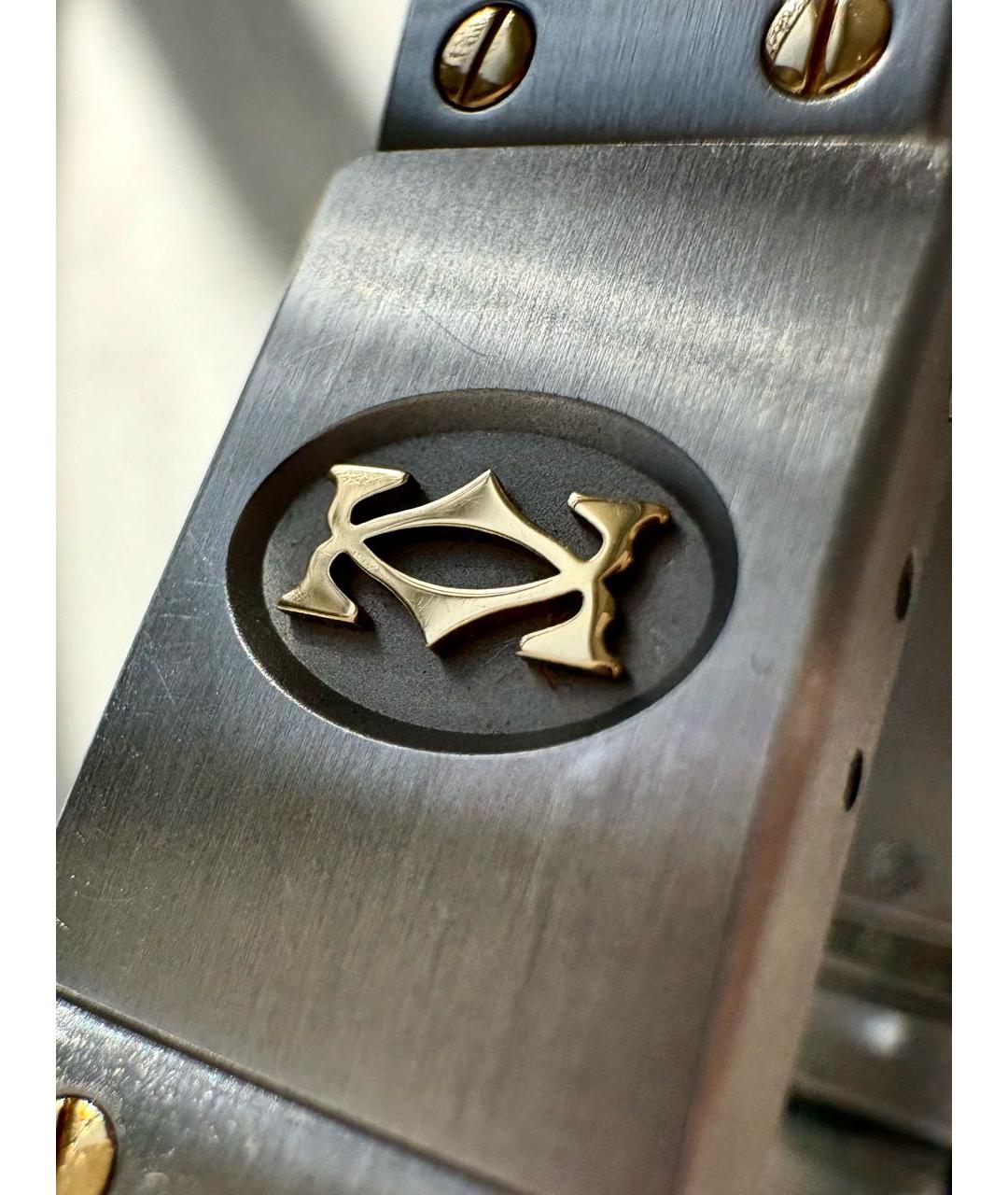 CARTIER Серебряные часы из желтого золота, фото 7