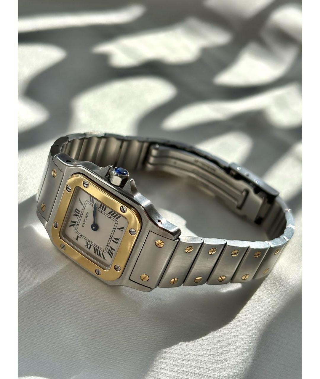 CARTIER Серебряные часы из желтого золота, фото 6