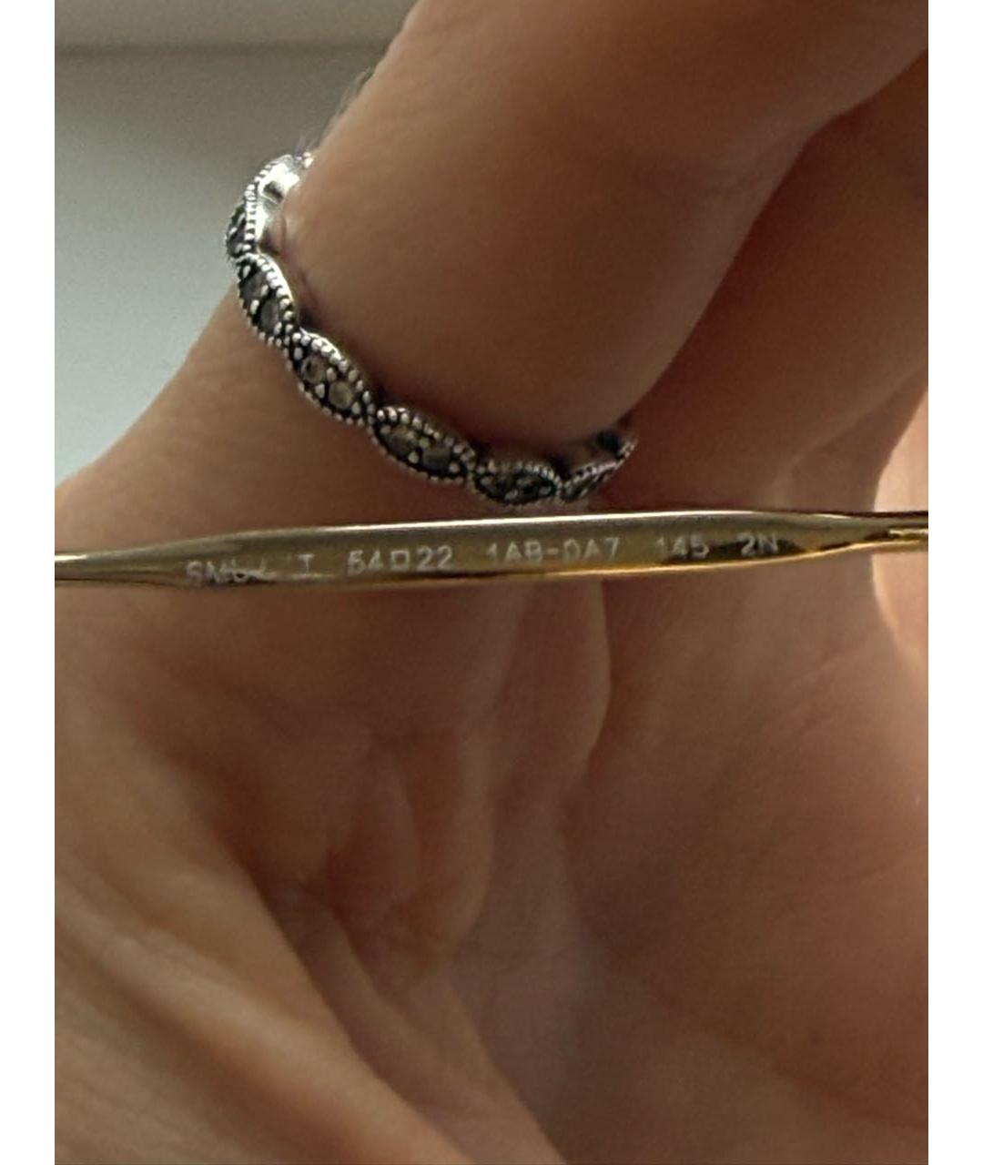 MIU MIU Черные металлические солнцезащитные очки, фото 7