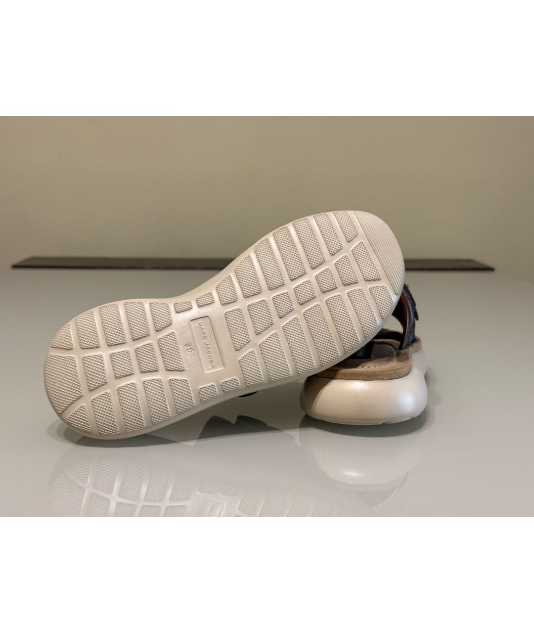 MARC JACOBS Мульти текстильные шлепанцы, фото 5