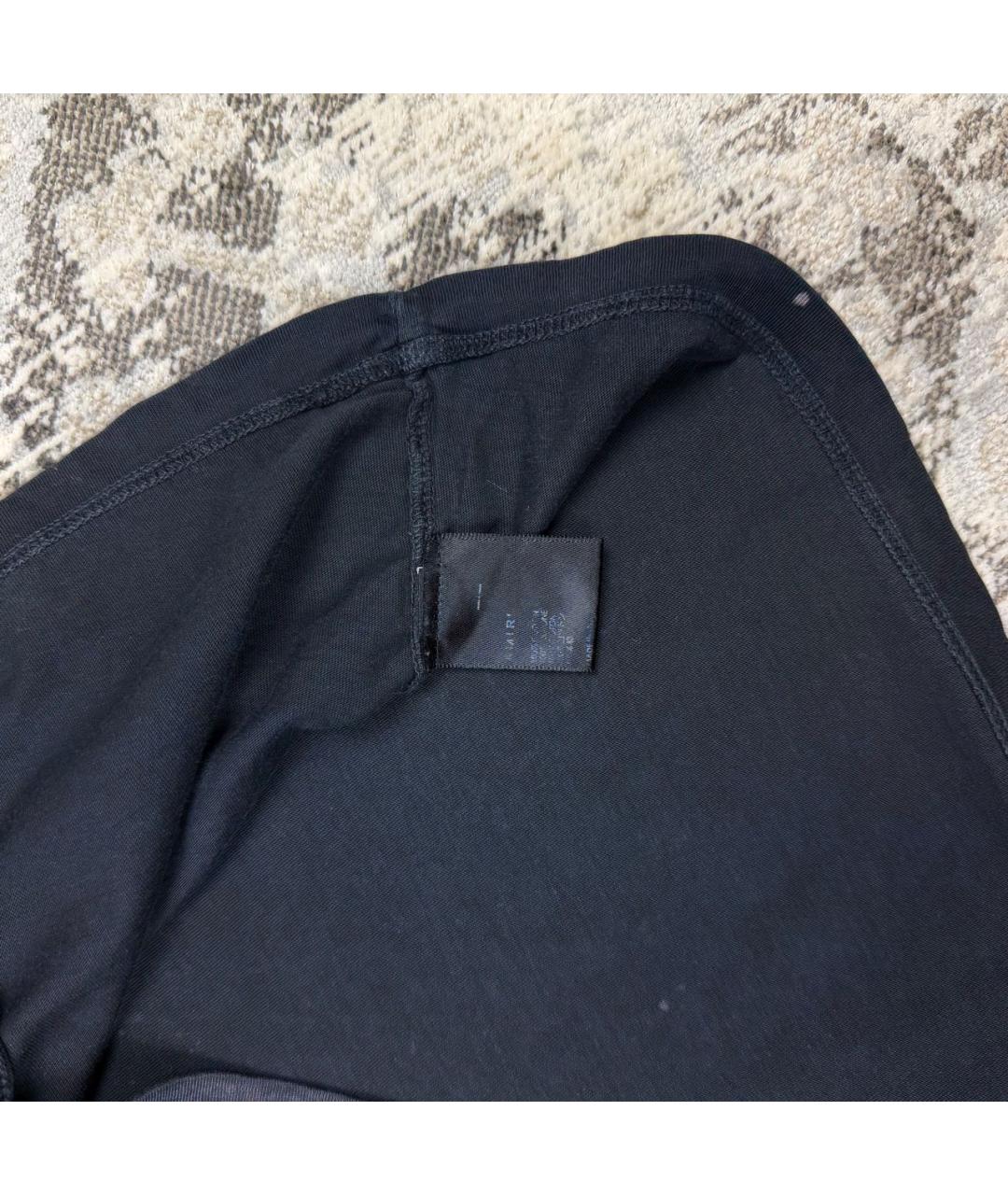 AMIRI Черная хлопковая футболка, фото 4