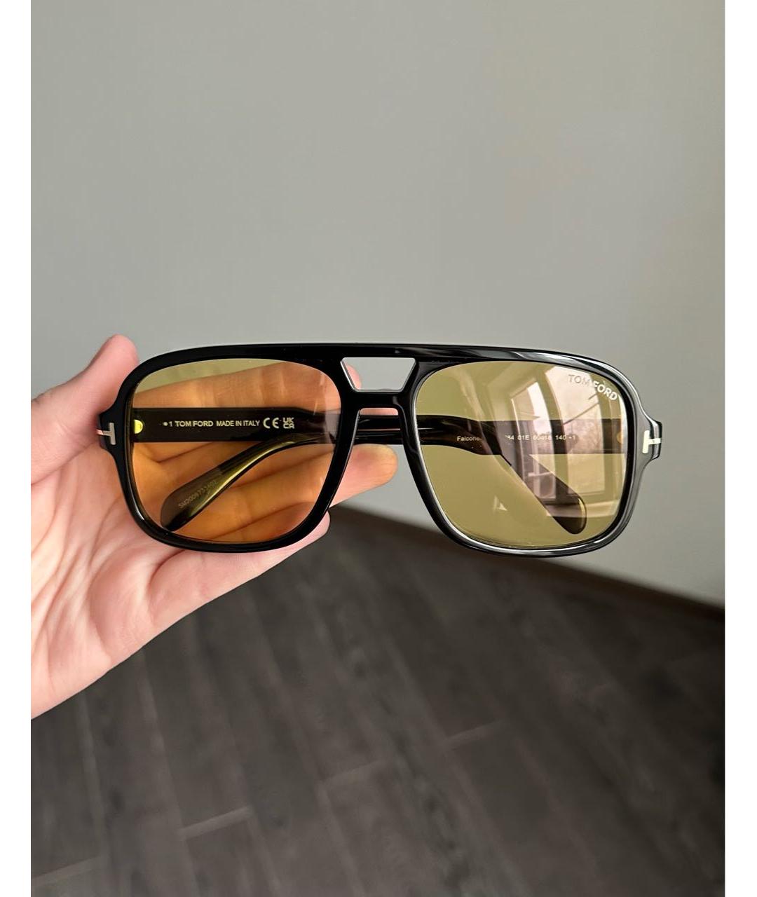 TOM FORD Желтые солнцезащитные очки, фото 2