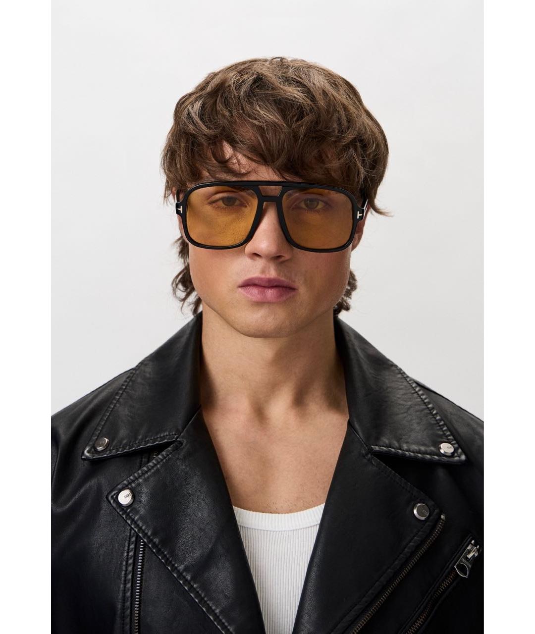 TOM FORD Желтые солнцезащитные очки, фото 5
