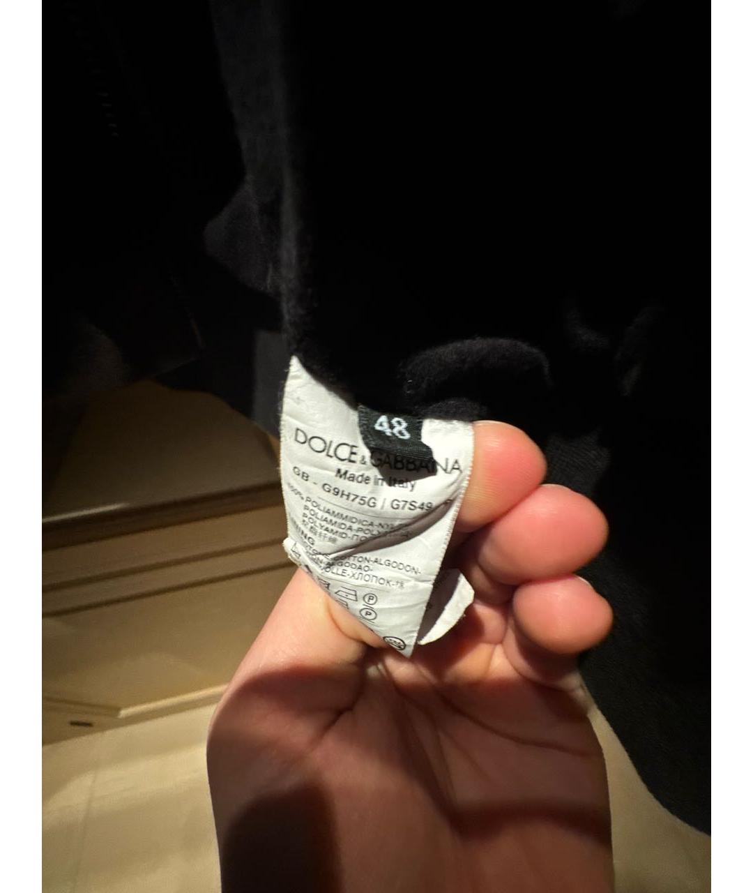 DOLCE&GABBANA Мульти синтетическая куртка, фото 5