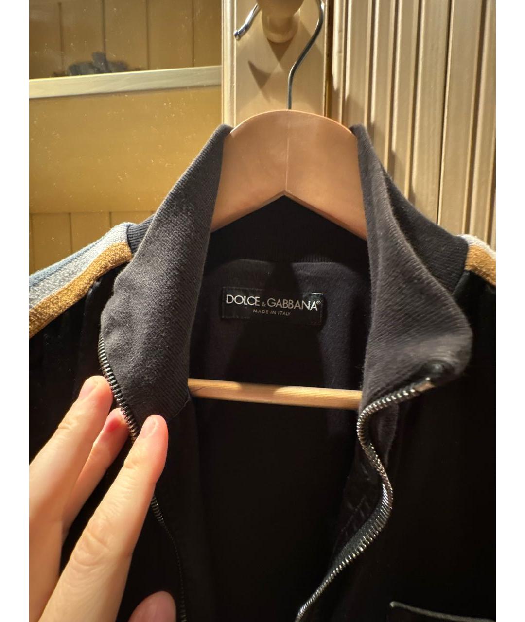 DOLCE&GABBANA Мульти синтетическая куртка, фото 3