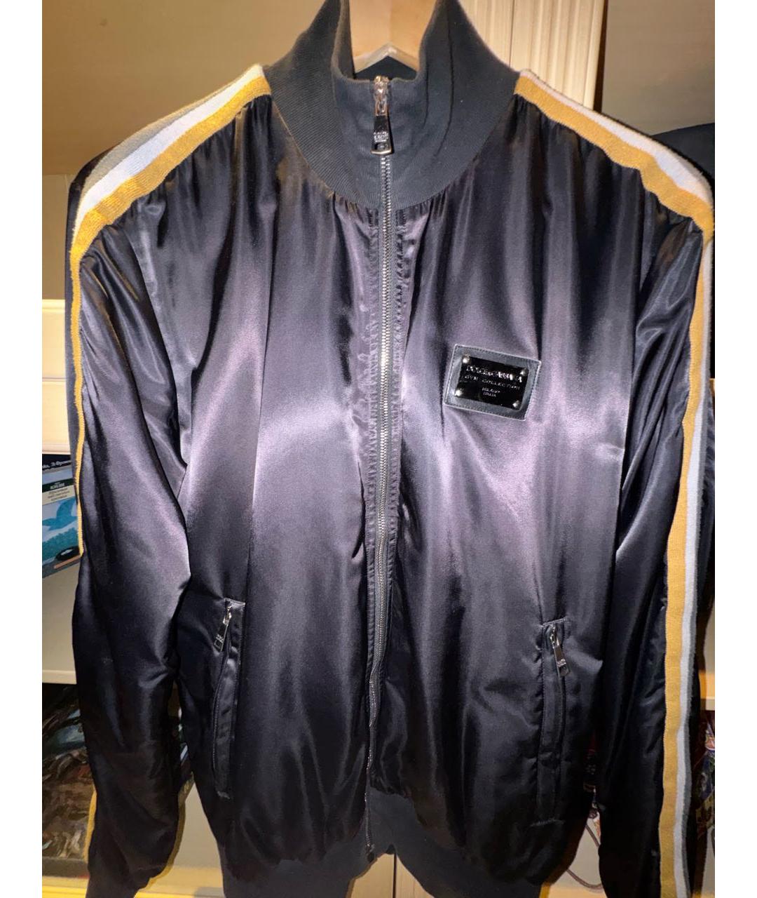 DOLCE&GABBANA Мульти синтетическая куртка, фото 4