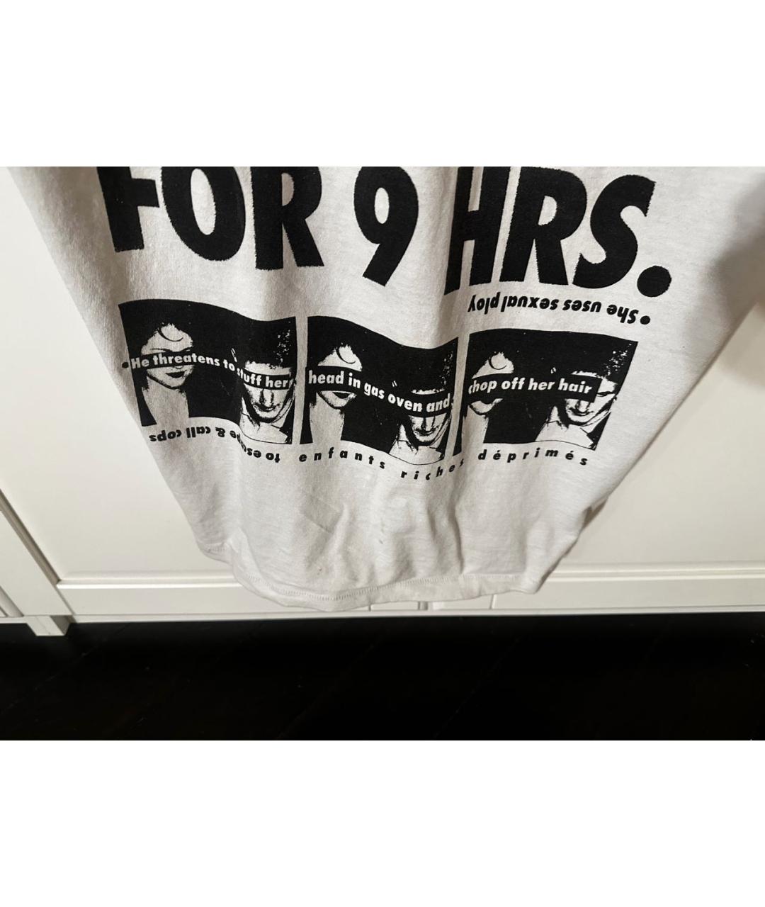 Enfants Riches Déprimés Белая хлопковая футболка, фото 3