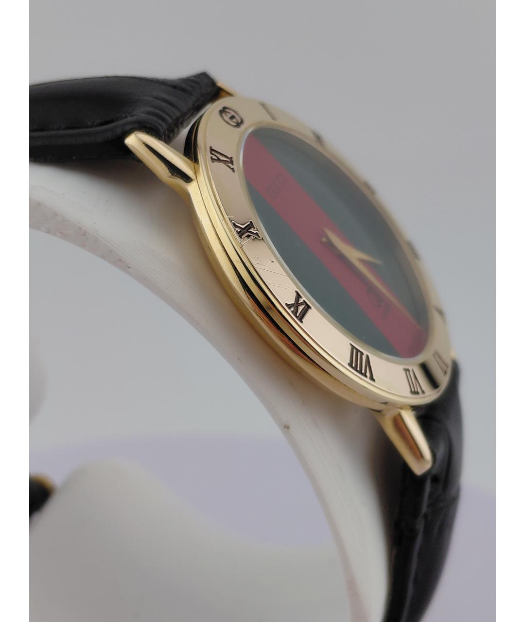 GUCCI Золотые позолоченные часы, фото 3