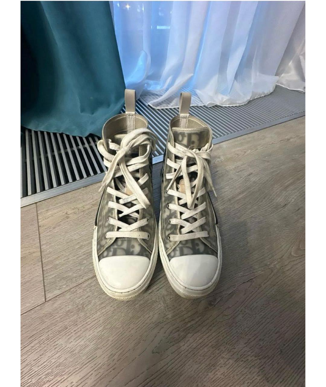 CHRISTIAN DIOR Белые кеды, фото 2