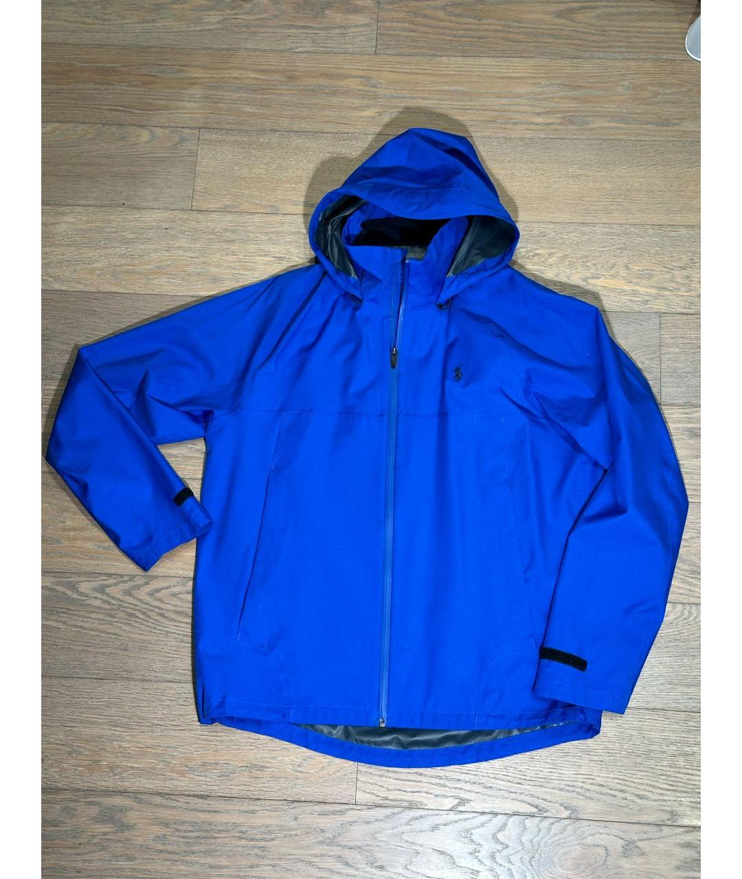 POLO RALPH LAUREN Синяя полиэстеровая куртка, фото 9