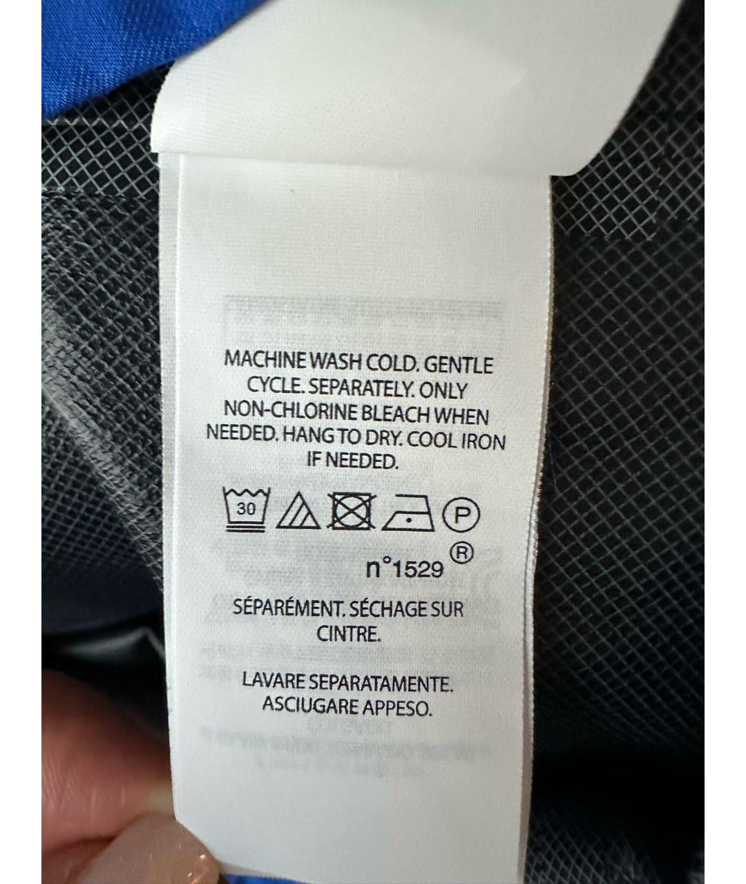 POLO RALPH LAUREN Синяя полиэстеровая куртка, фото 8