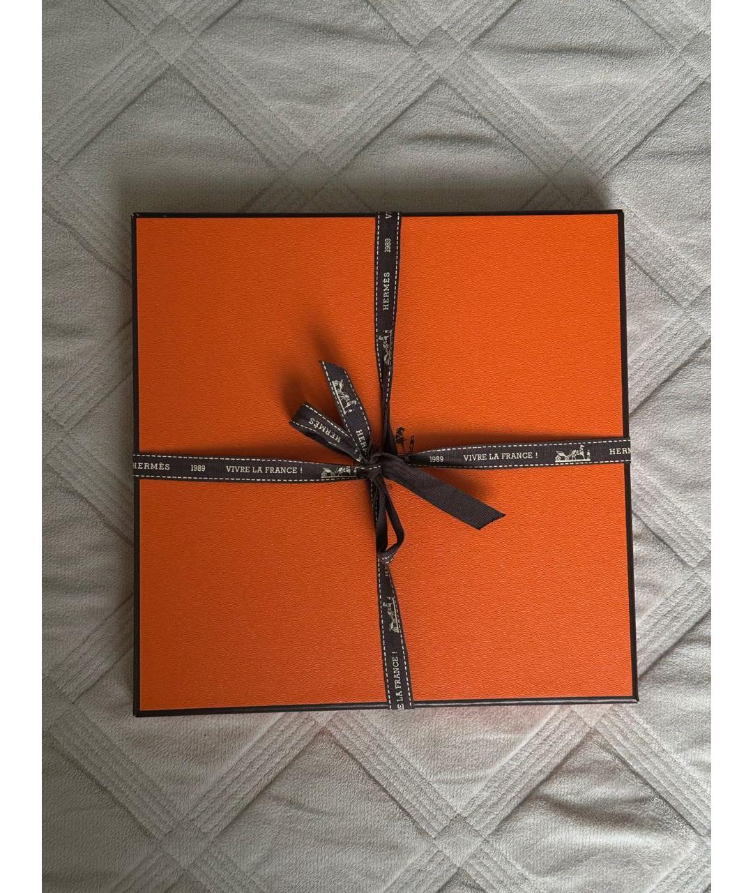 HERMES Мульти шелковый платок, фото 7