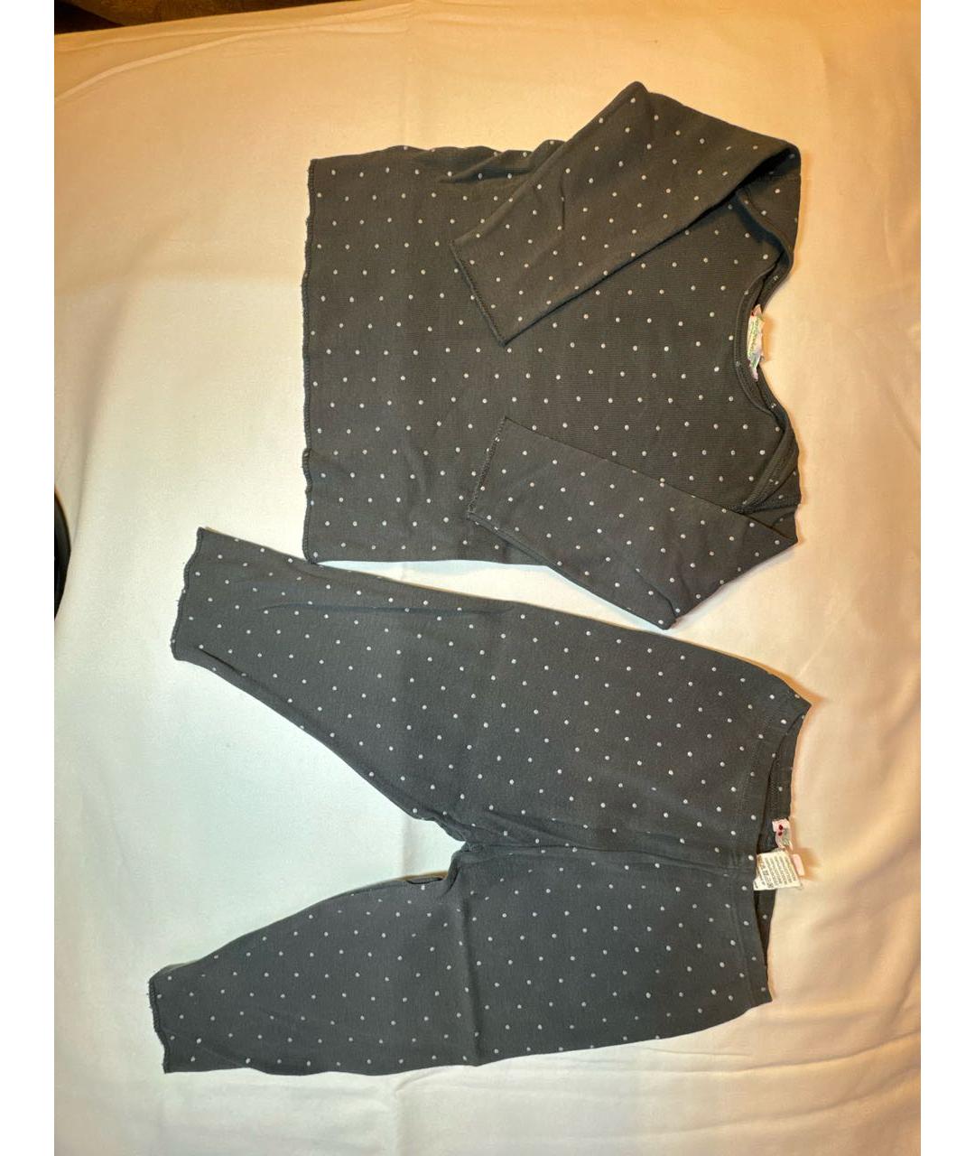 BONPOINT Серая хлопковая белье / пижама, фото 5