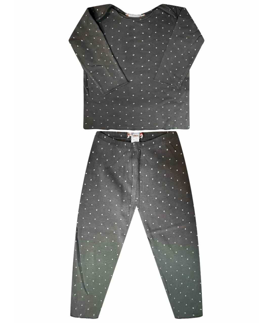 BONPOINT Серая хлопковая белье / пижама, фото 1