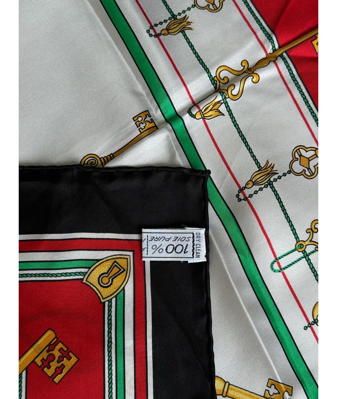 CELINE Мульти шелковый платок, фото 3