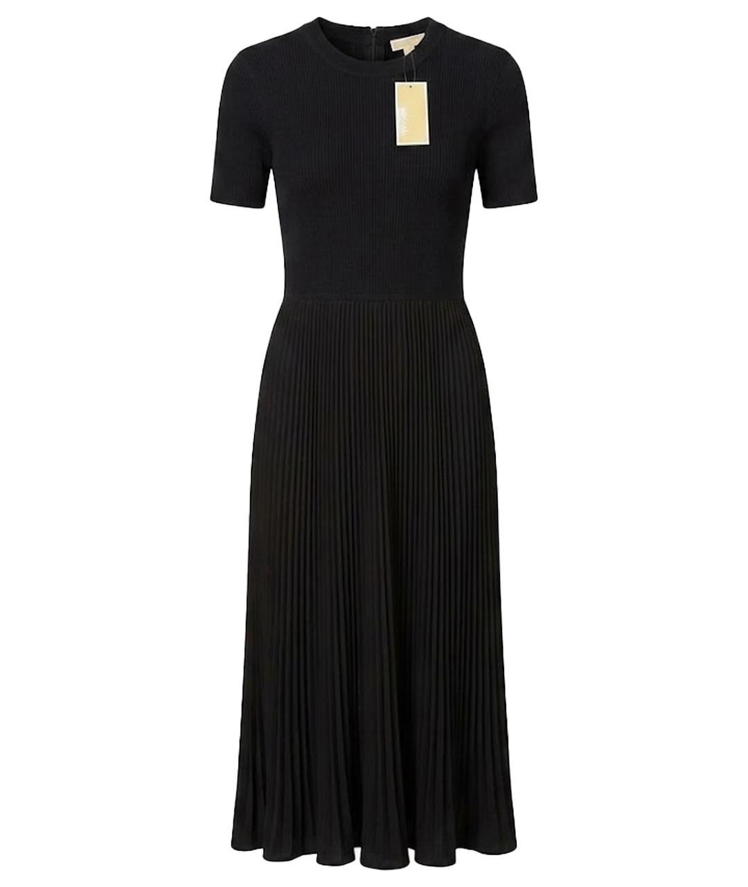 MICHAEL KORS Черное полиэстеровое повседневное платье, фото 1