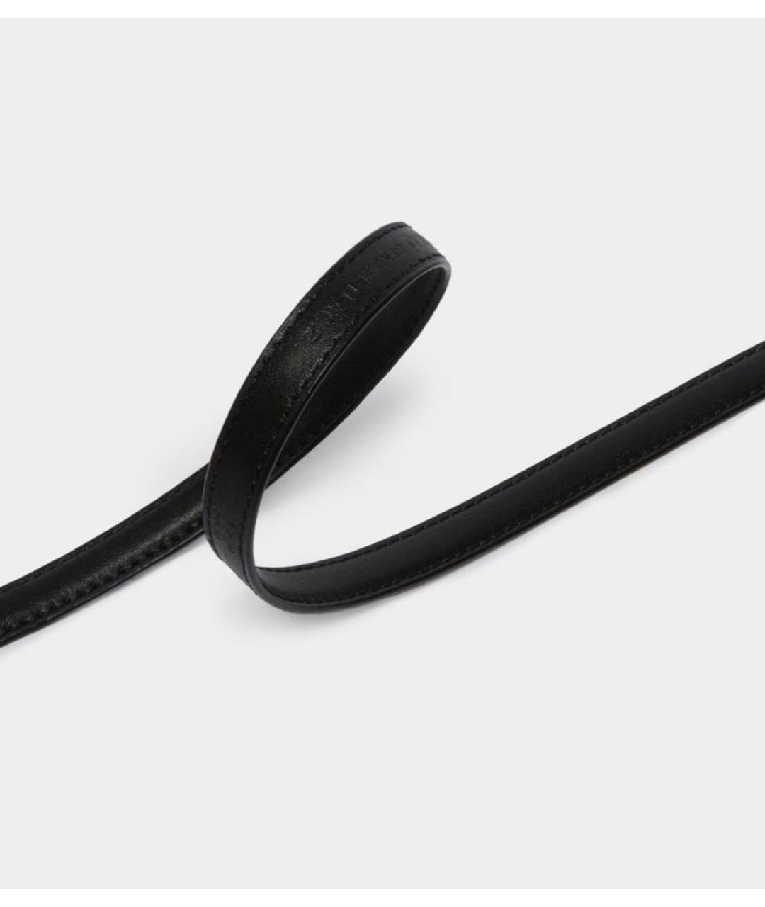 PINKO Черный кожаный ремень, фото 3