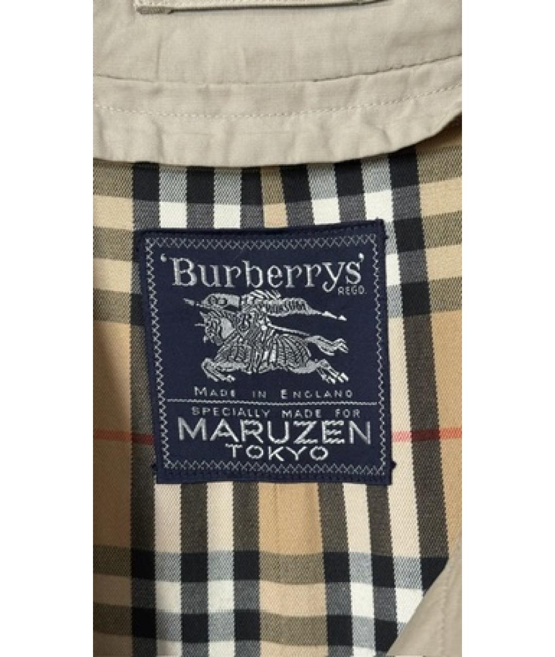 BURBERRY Бежевый тренч/плащ, фото 4