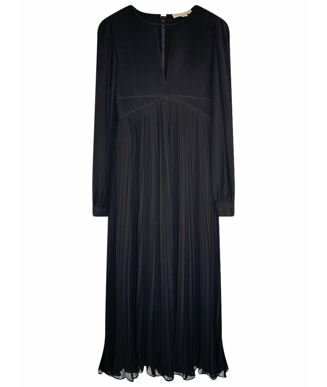 MICHAEL KORS Черное полиэстеровое коктейльное платье, фото 1