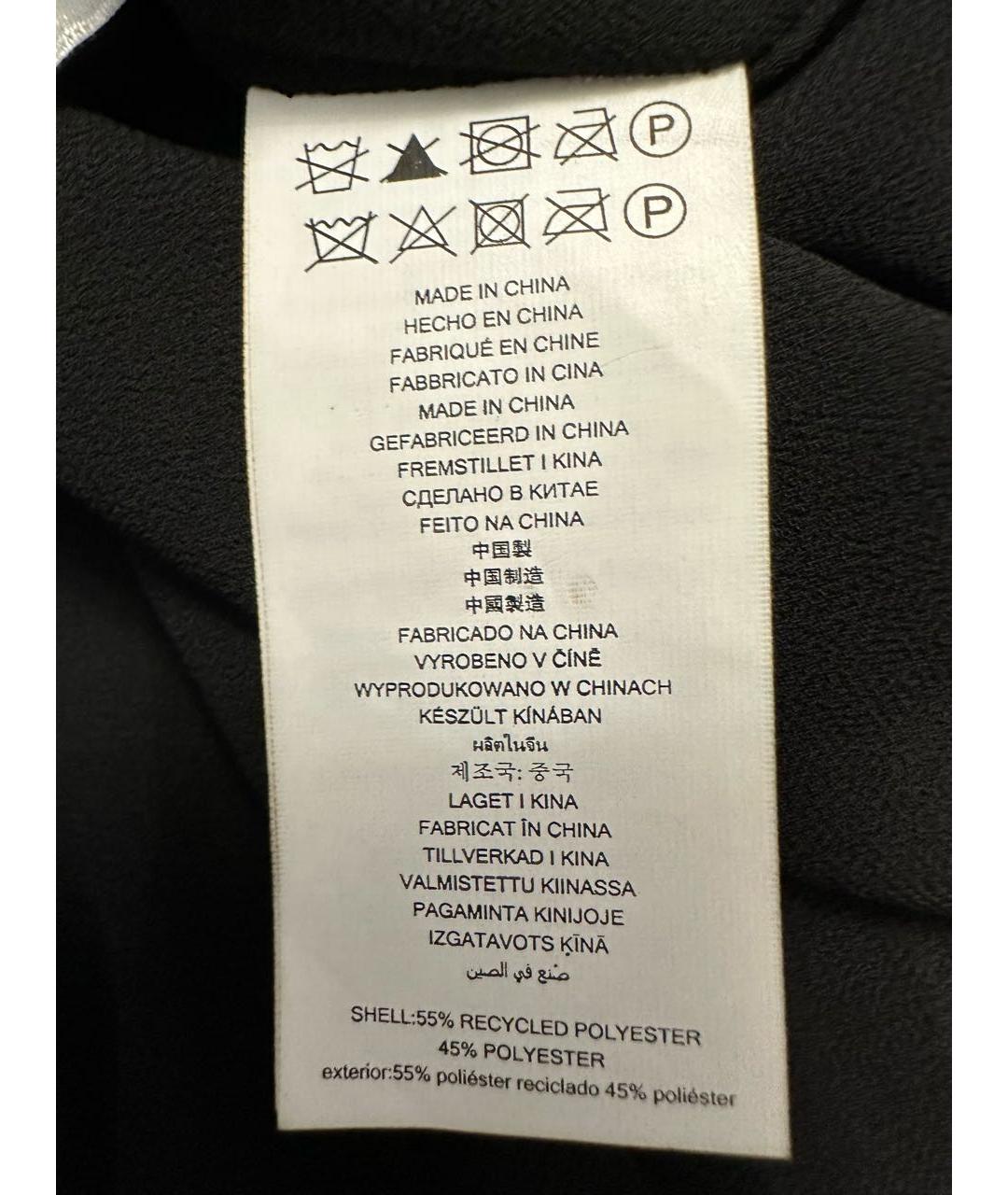 MICHAEL KORS Черное полиэстеровое коктейльное платье, фото 7