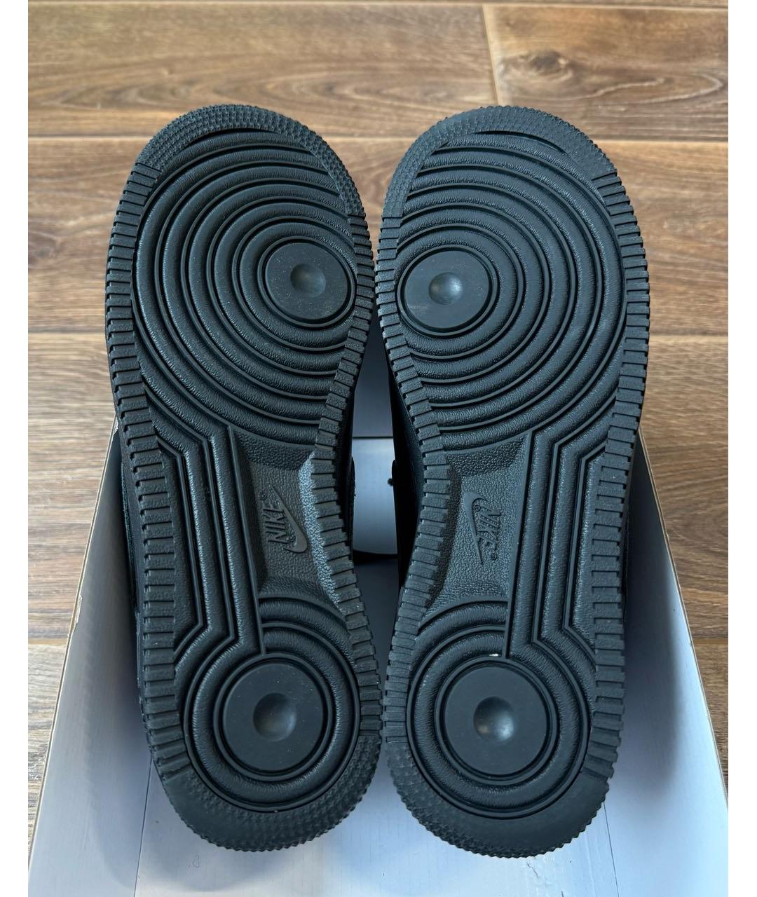 1017 ALYX 9SM Черные кожаные низкие кроссовки / кеды, фото 7