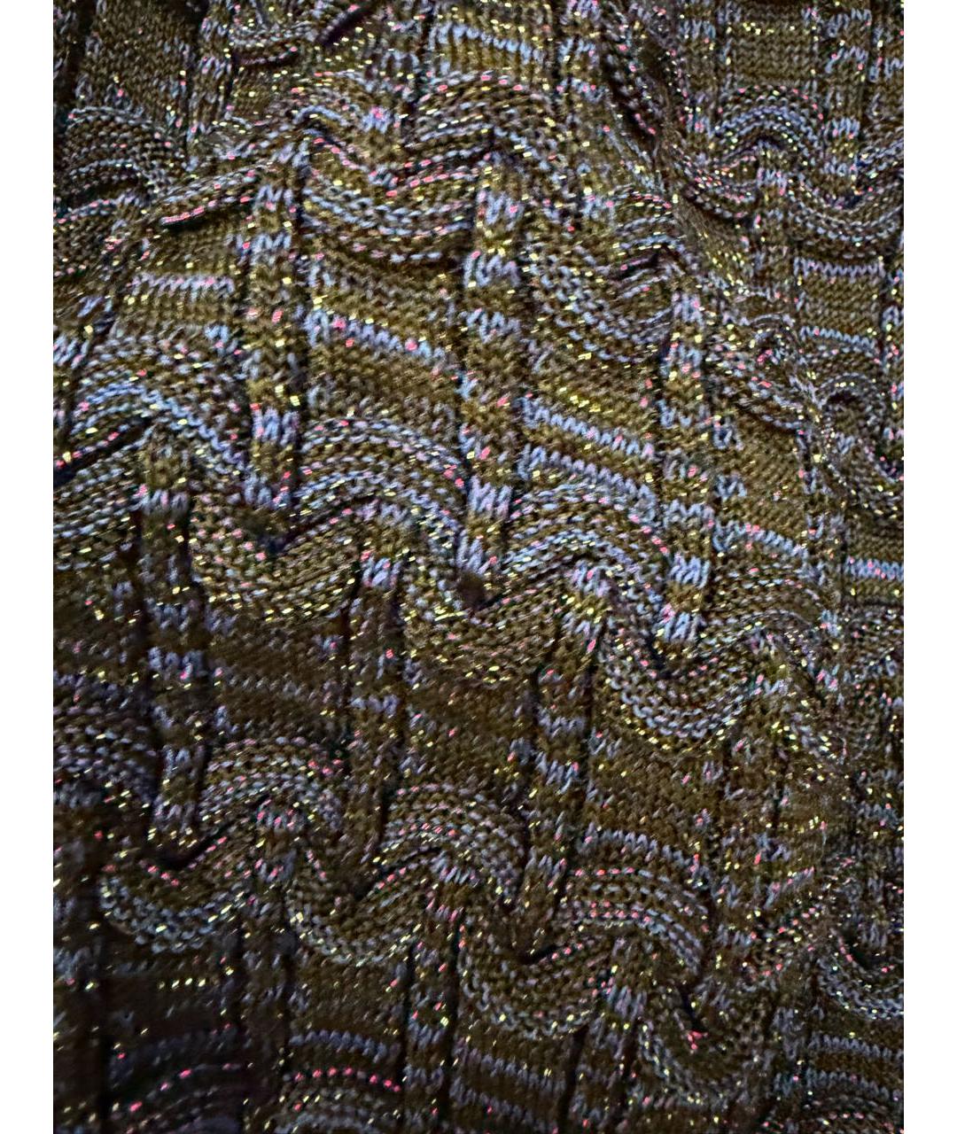 KENZO Темно-синий полиэстеровый джемпер / свитер, фото 3