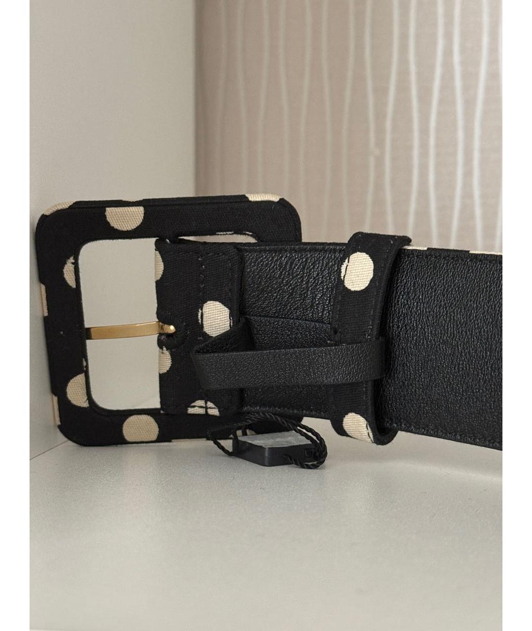 DOLCE&GABBANA Черный ремень, фото 4