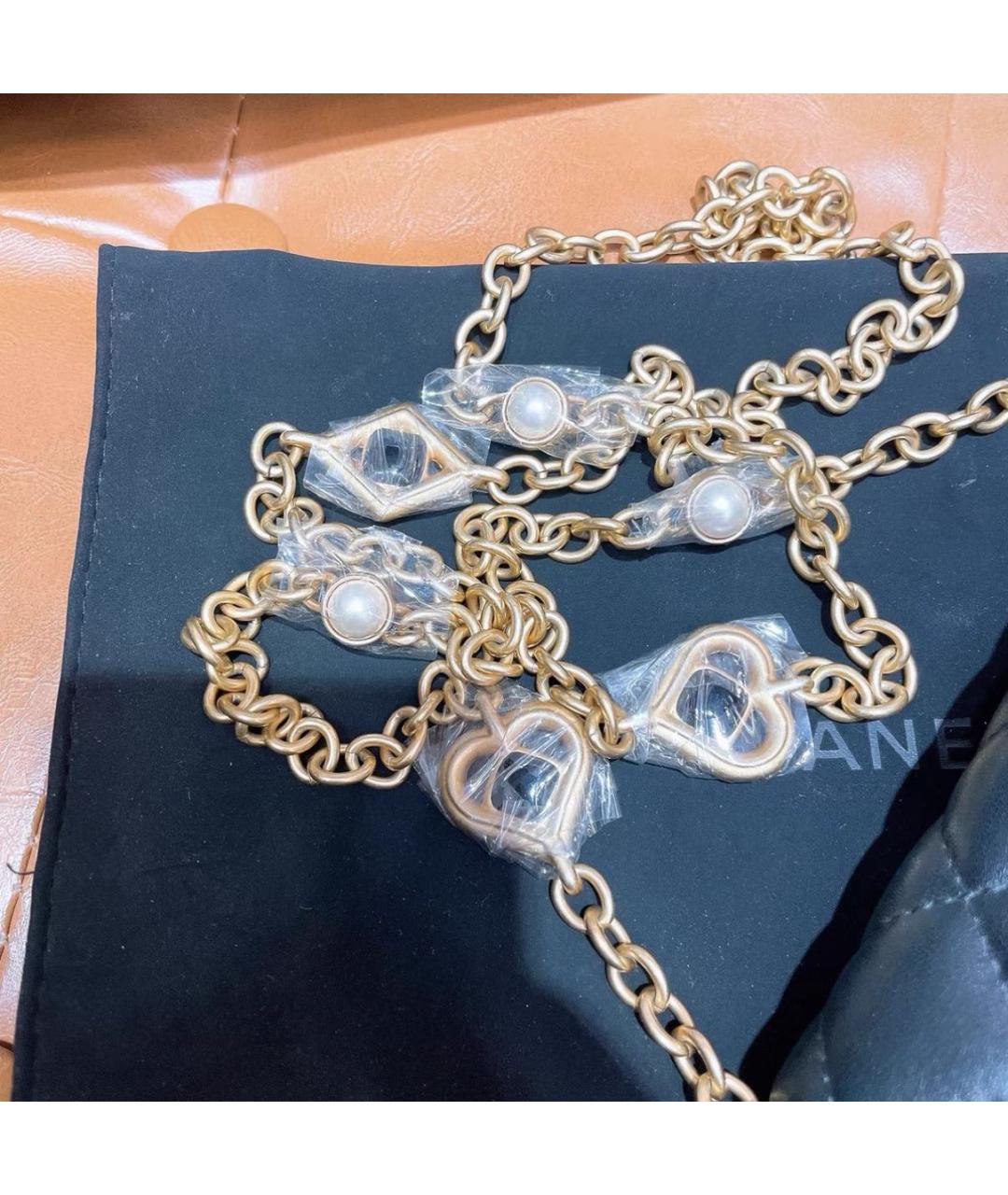 CHANEL Черная кожаная сумка через плечо, фото 6