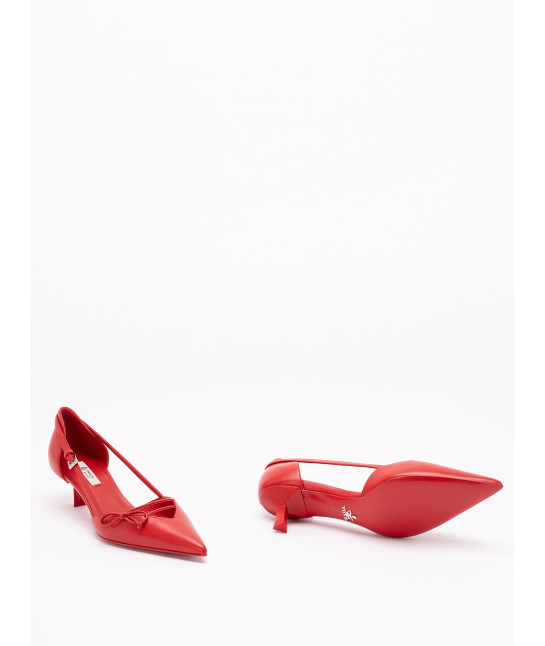 PRADA Кожаные туфли, фото 4