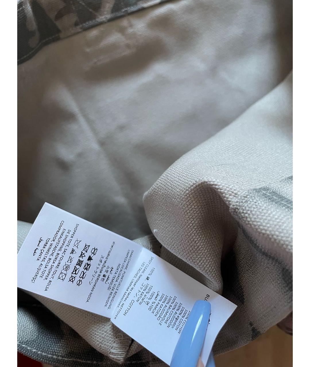 ALO YOGA Серая тканевая дорожная/спортивная сумка, фото 6