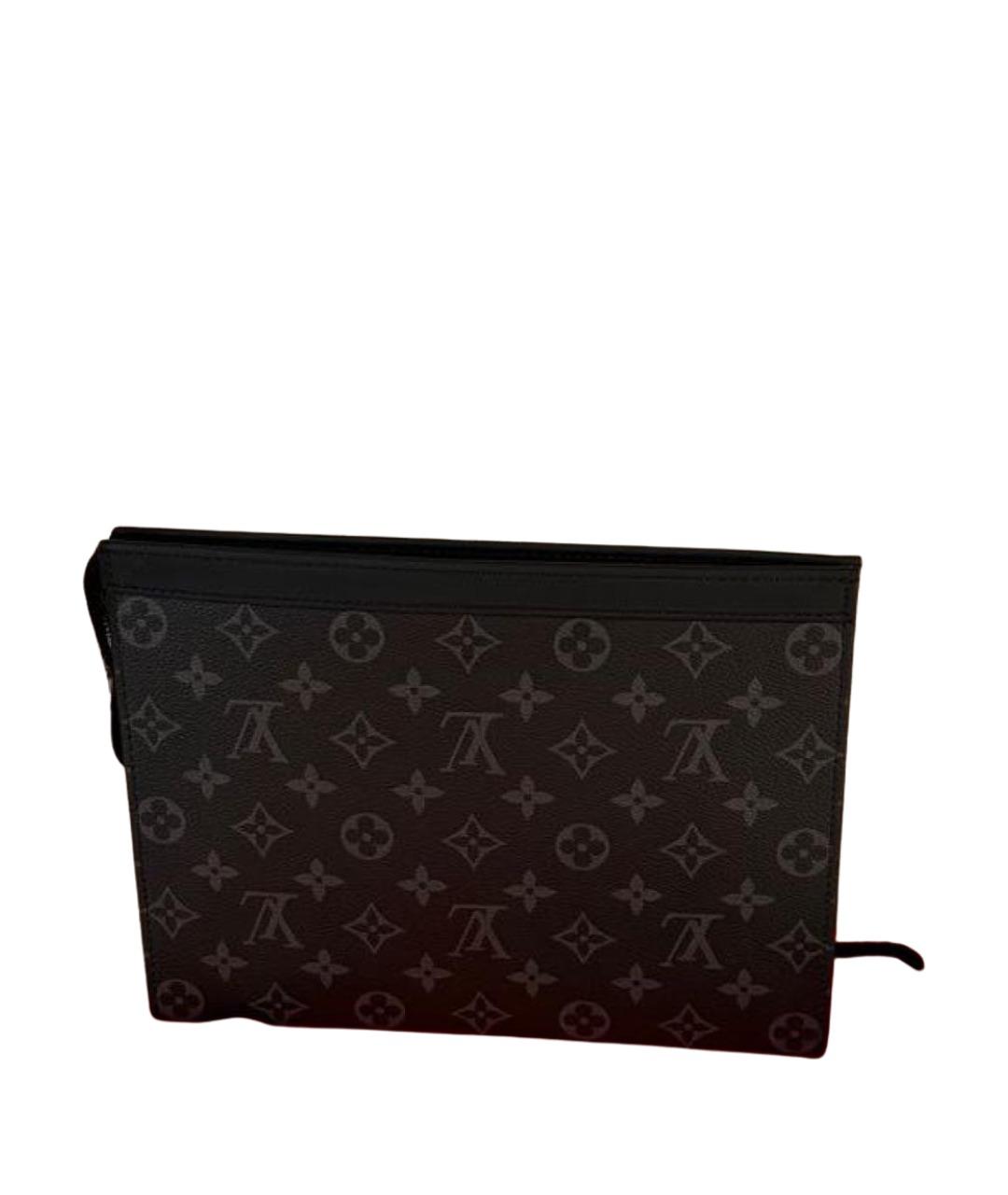 LOUIS VUITTON Антрацитовая папка для документов, фото 1