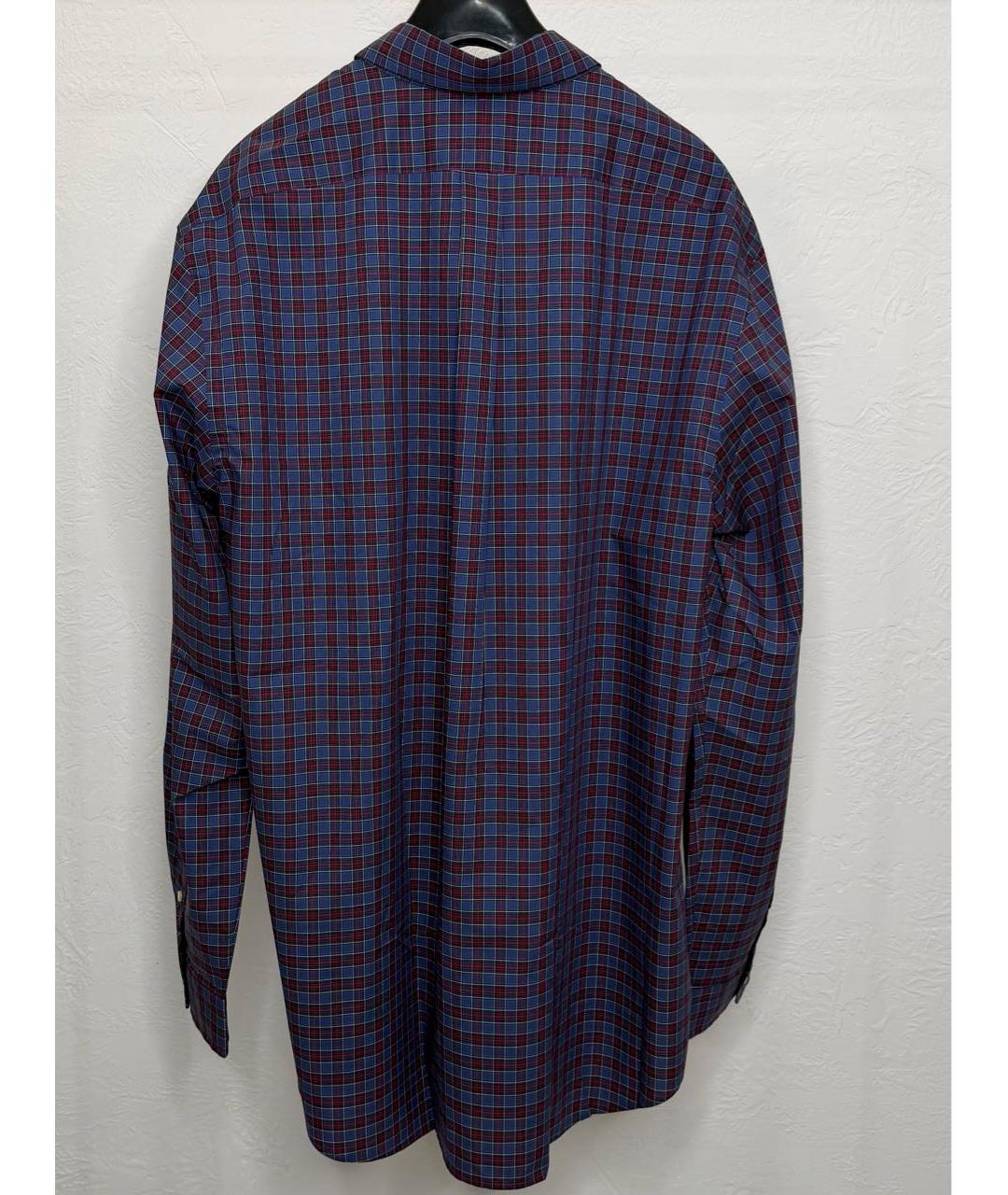 RALPH LAUREN Фиолетовая хлопковая классическая рубашка, фото 6