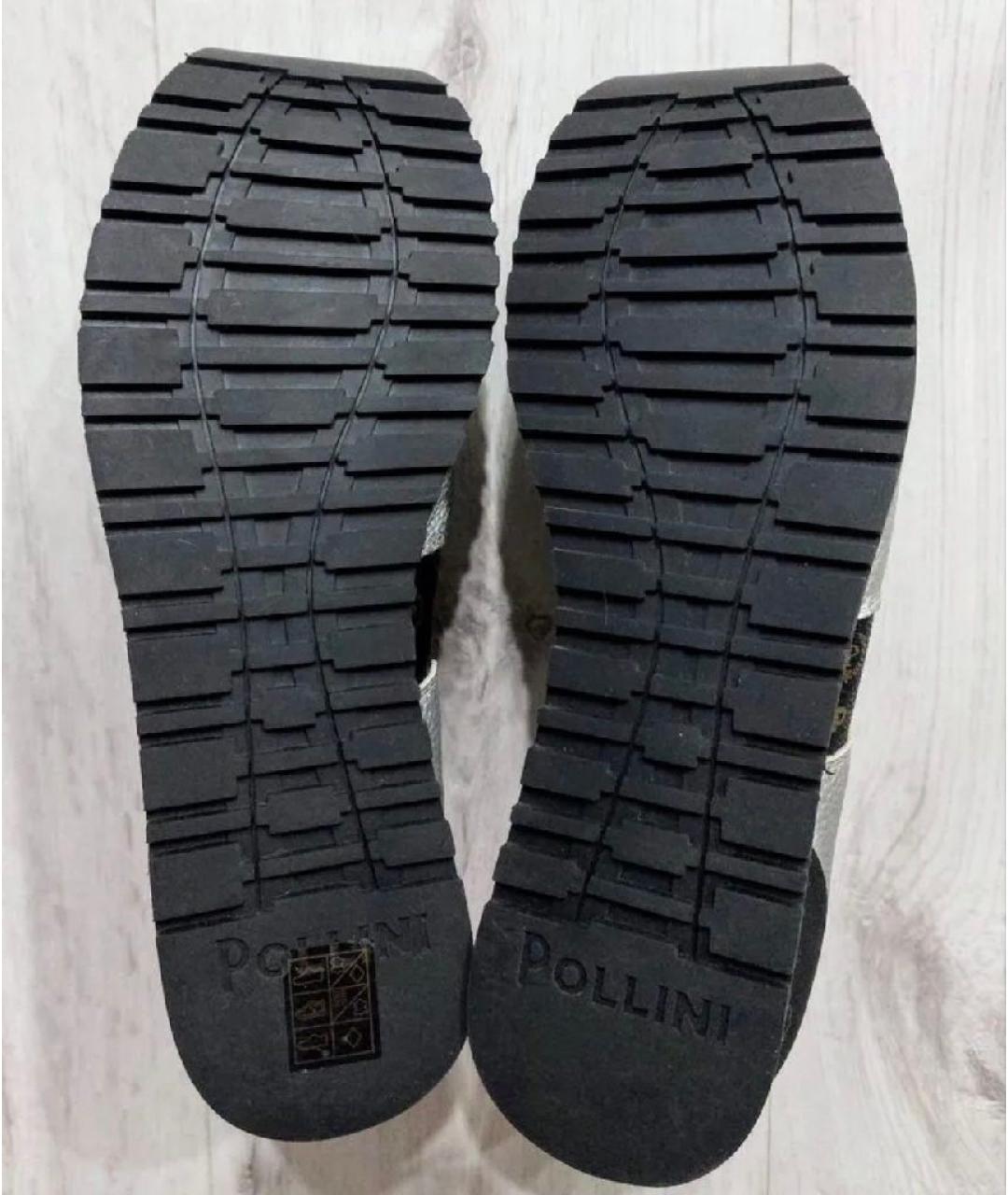 POLLINI Кожаные кроссовки, фото 7