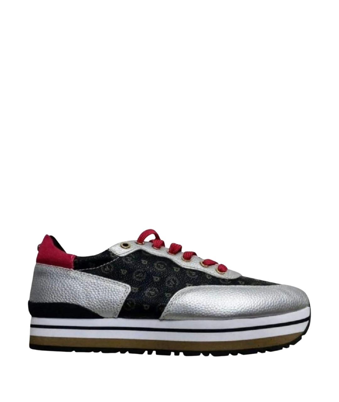 POLLINI Кожаные кроссовки, фото 1