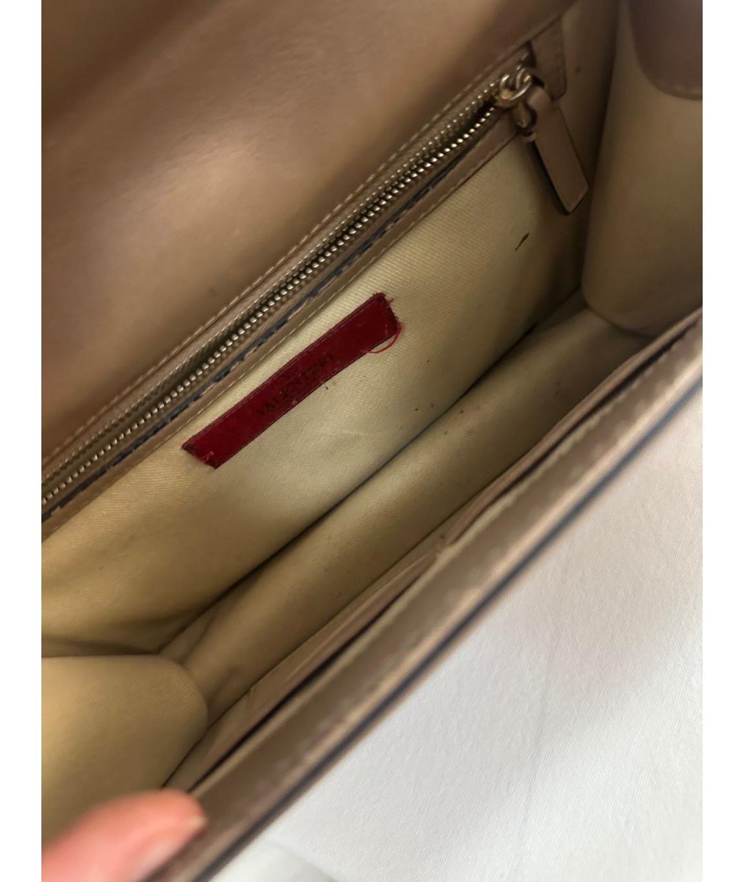 VALENTINO Кожаная сумка через плечо, фото 4