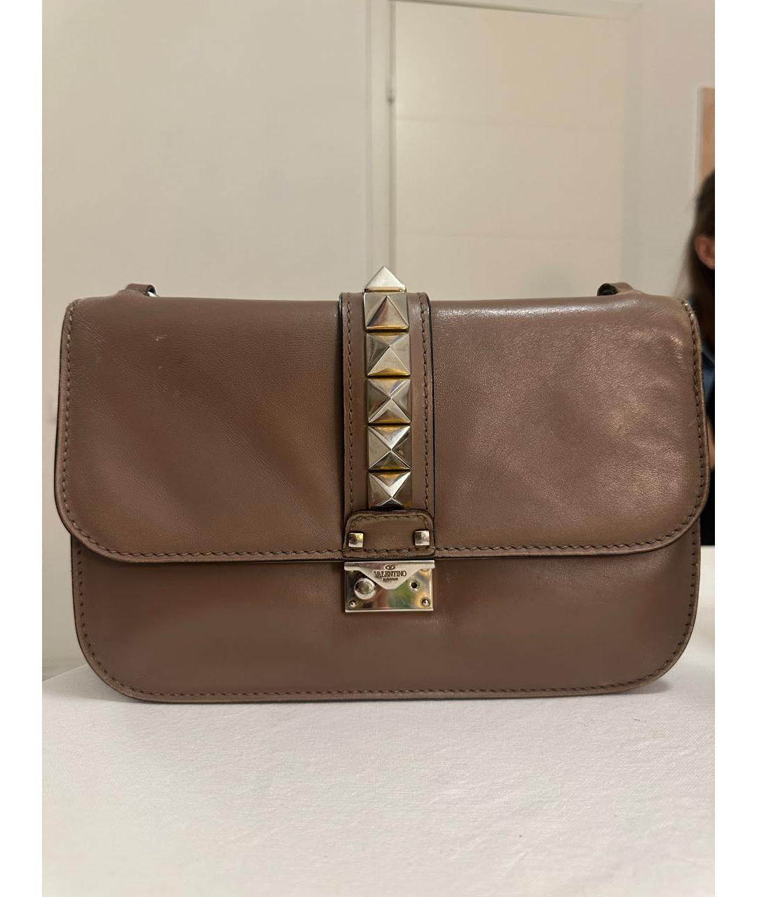 VALENTINO Кожаная сумка через плечо, фото 8