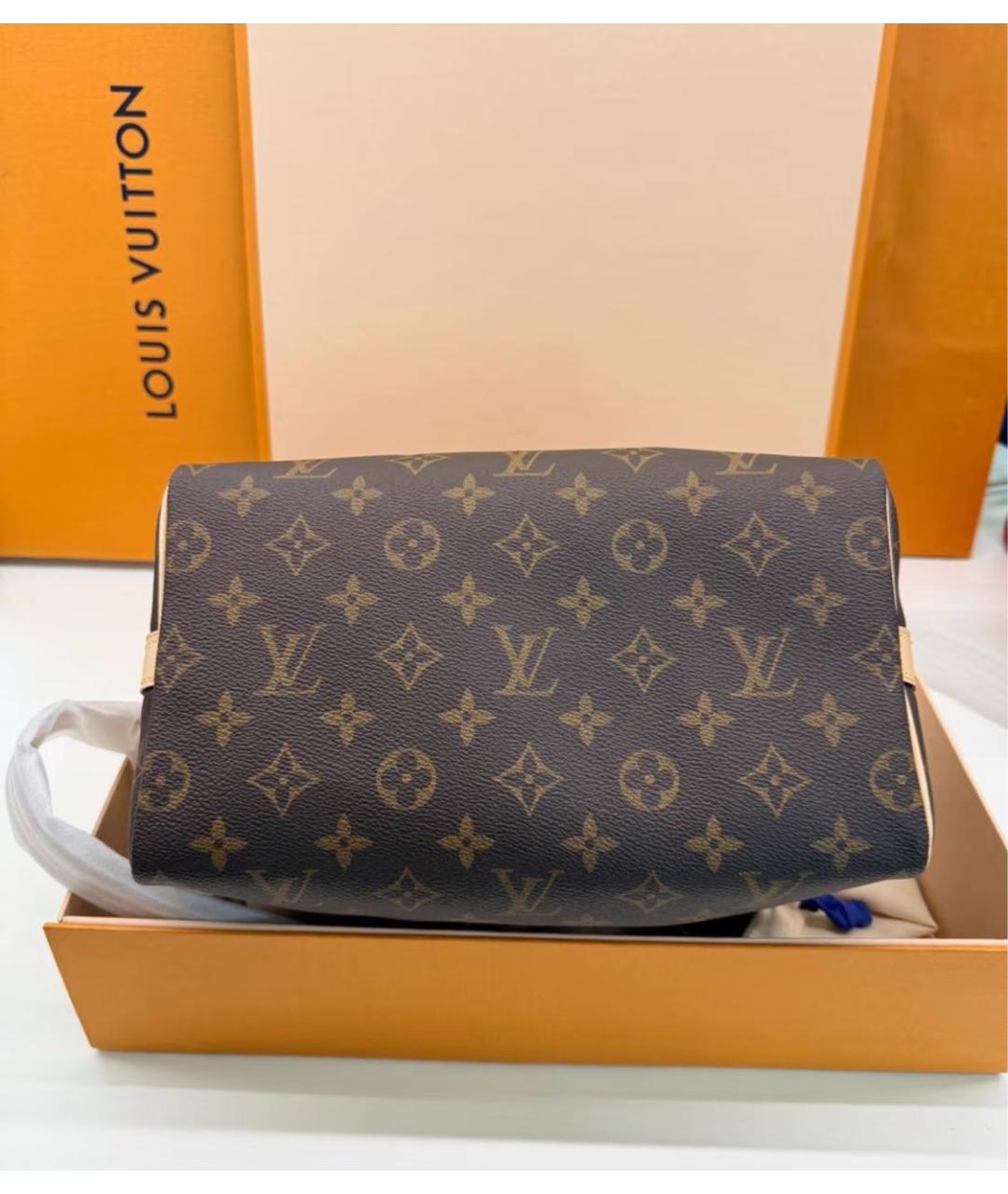 LOUIS VUITTON Коричневая сумка через плечо, фото 4