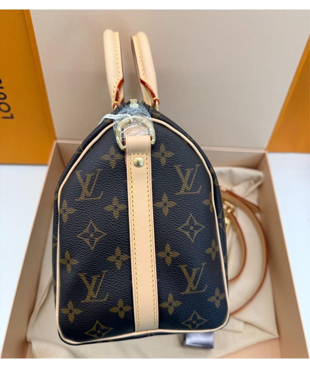 LOUIS VUITTON Коричневая сумка через плечо, фото 3