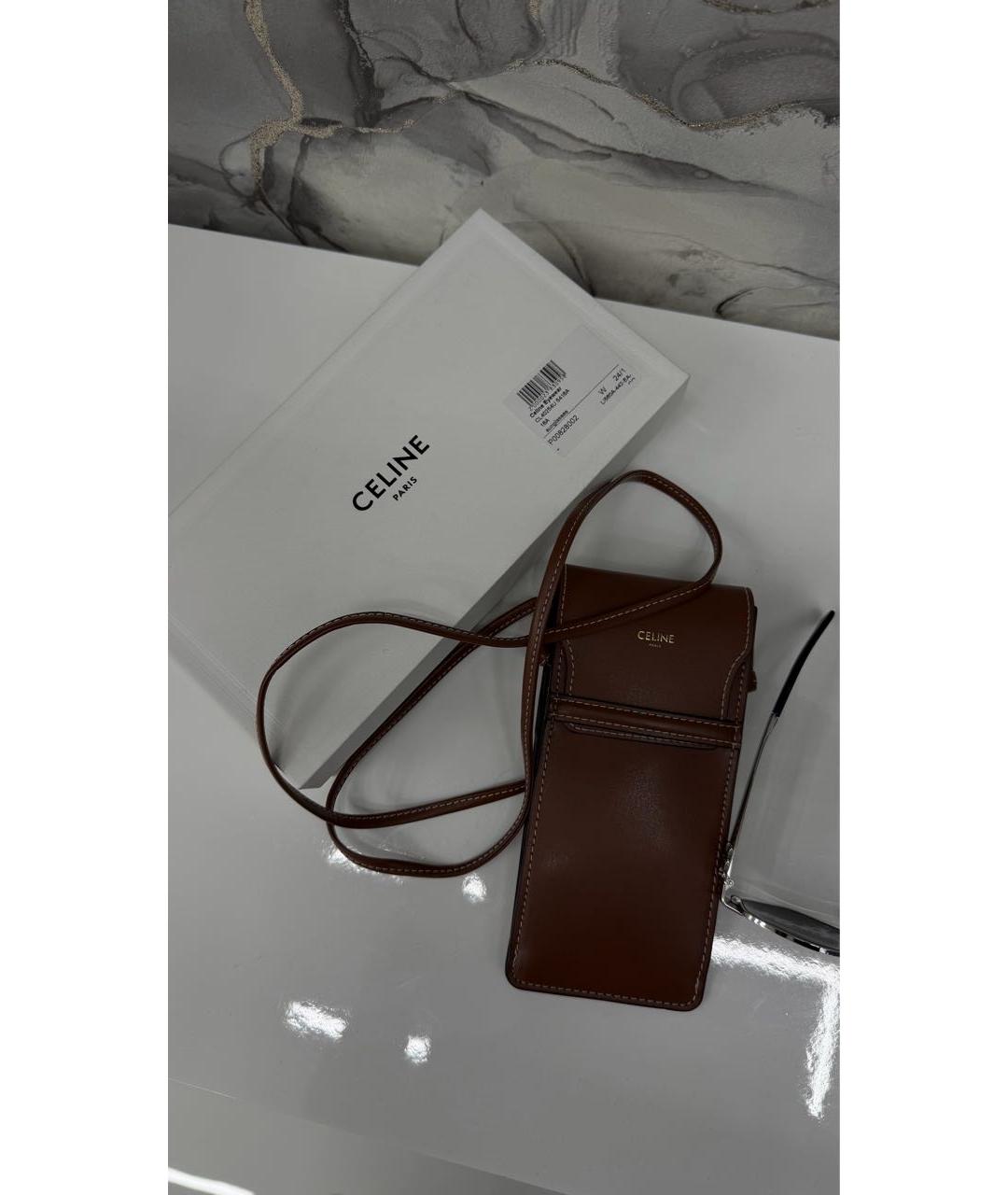 CELINE Серебряные металлические солнцезащитные очки, фото 4