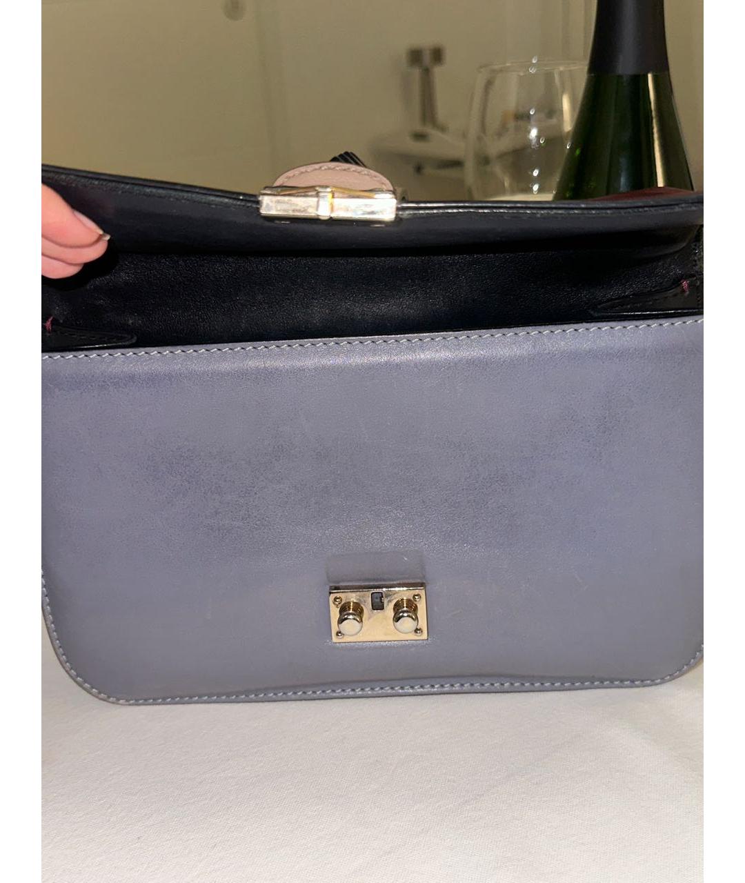VALENTINO Кожаная сумка через плечо, фото 8
