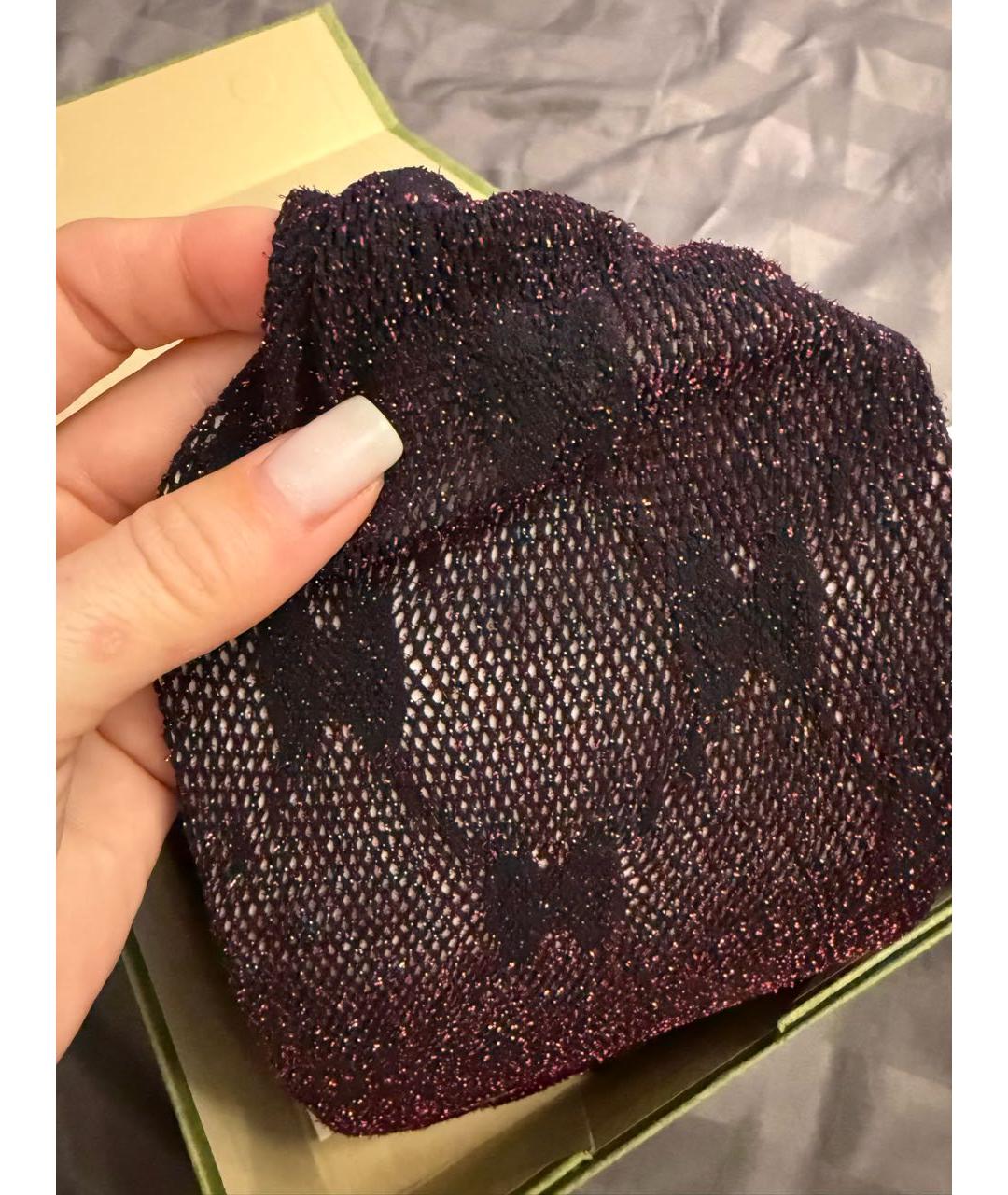 GUCCI Черные носки, чулки и колготы, фото 2