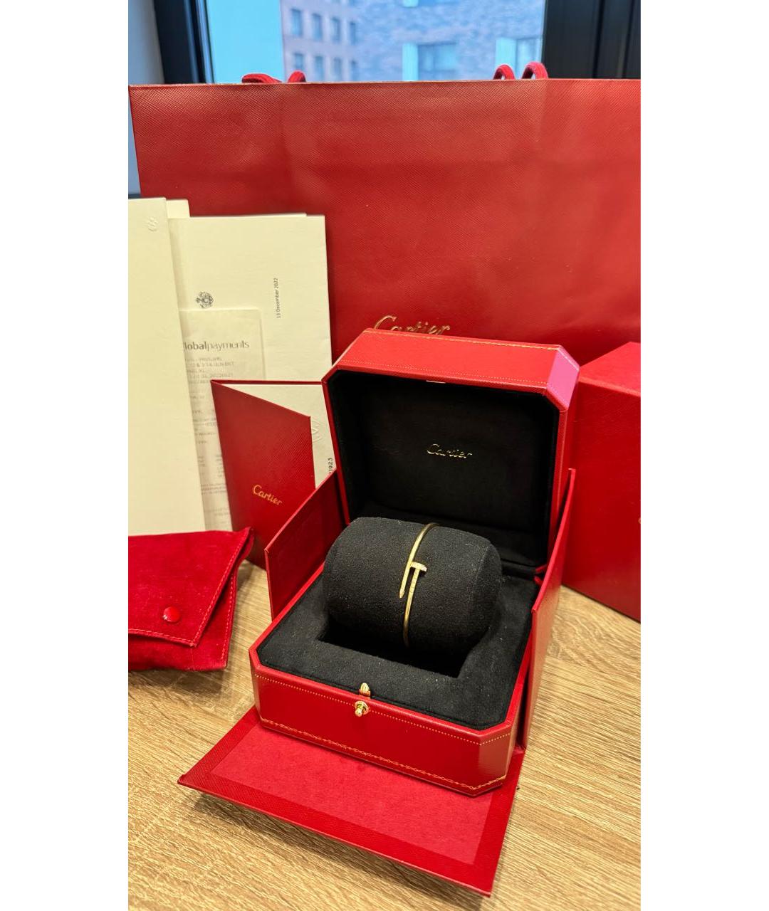 CARTIER Розовый браслет из розового золота, фото 4