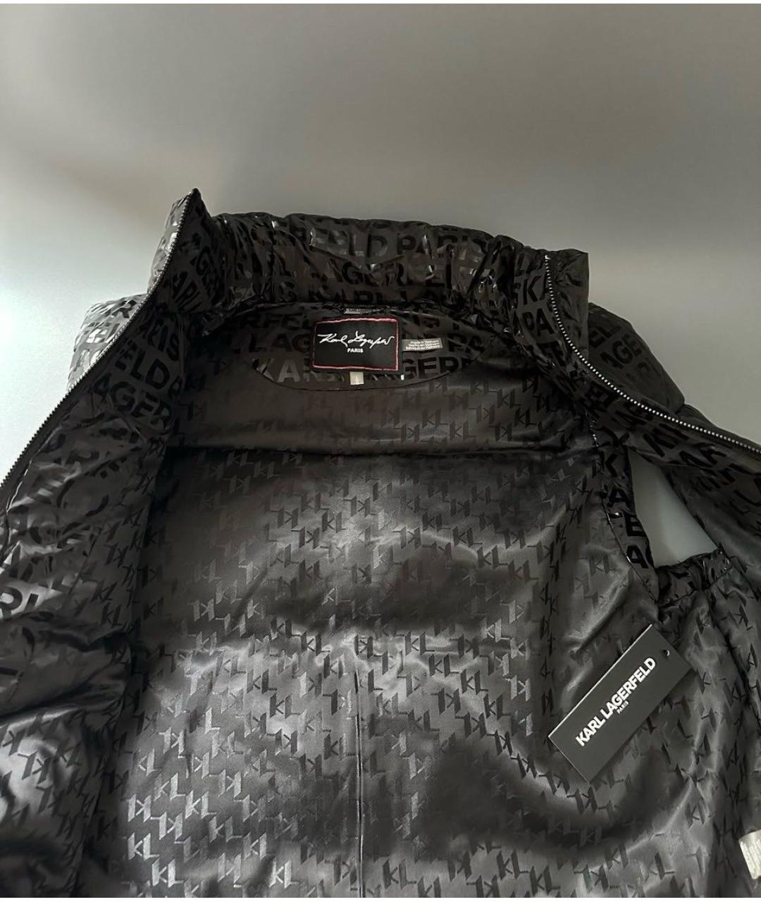 KARL LAGERFELD Черный жилет, фото 7